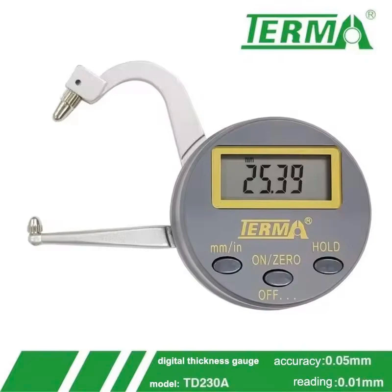 0-25mm 0.01mm Digital Thickness Gauge Digital Jewel Gauge GEM Tools Digital Caliper 0-15mm Dial Thickness Caliper Snap Gauge
