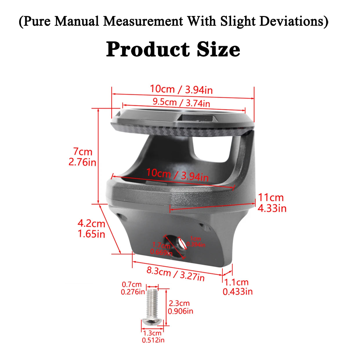 Water Cup Holder Drinks Holder Stand Mount Bracket for Suzuki Jimny 2019 2020 2021 2022 2023 JB74 JB64 Car Interior Accessories