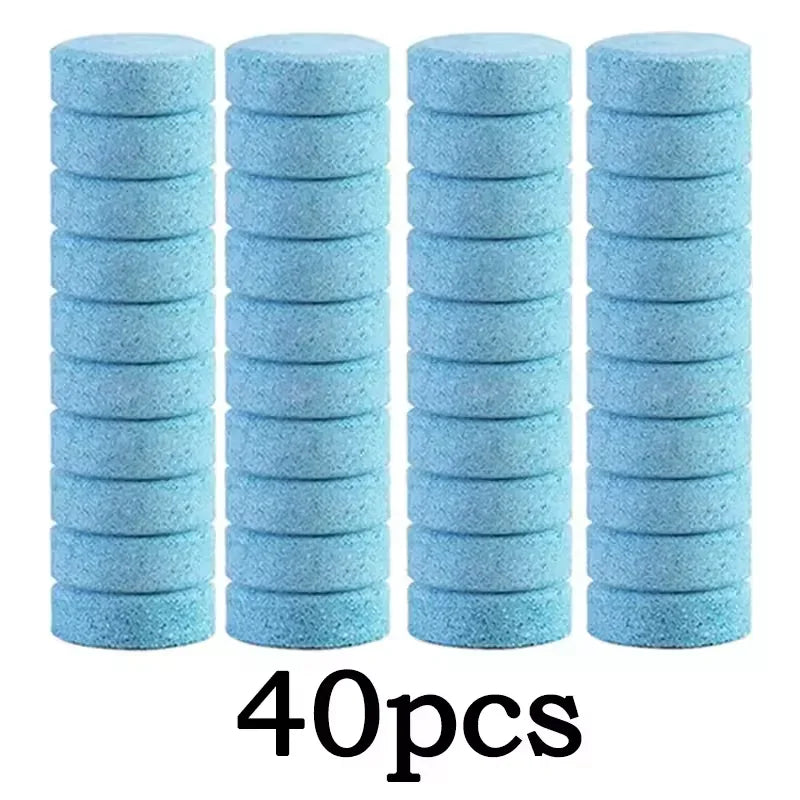 Car Windshield Cleaner, Glass Water Solid Effervescent Tablets for Car Window Wiper Washer Cleaning Accessories
