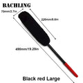 Auto Wheel Detailing Brush Bendable Wheel Woolies Three sizesCar Cleaning Tools for Rim Tire Cleaning Automobile Wheel Brushes