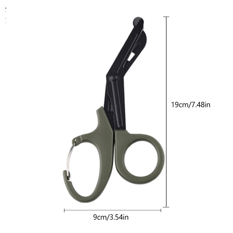 Survive Rescue Scissor Gauze Cutter Emergency First Aid Shear Outdoor Clothes Cutting Gardening Tactical Medical Scissors Tools