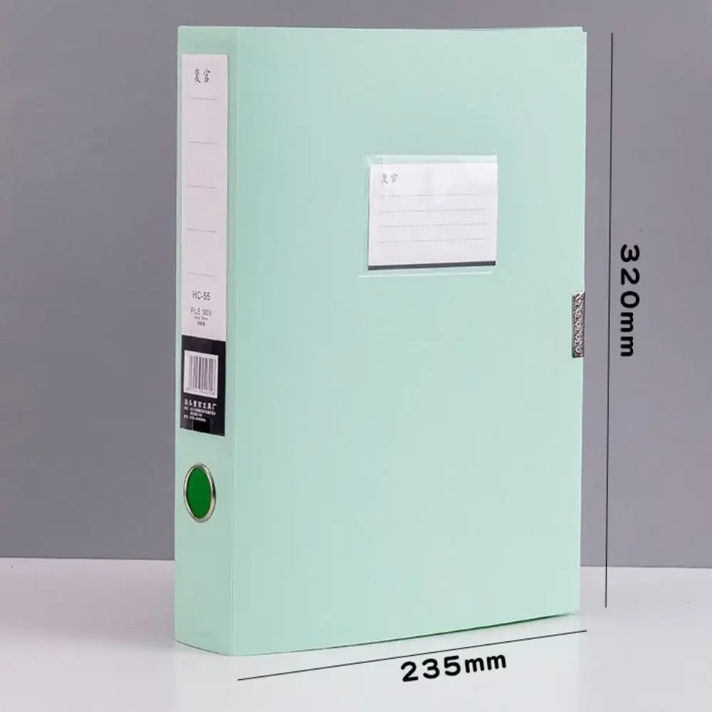 A4 File Folder Test Paper Bag Data Storage Bag Student Folder School Office Supplies Stationery Document File Box Desk Organizer