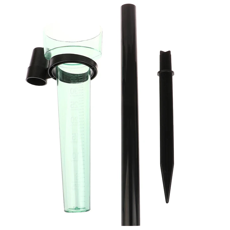 * Wholesale Portable  Rain Gauge Measurement Tool For Garden Water Ground Outdoor Rain Meter Collect Rainwater