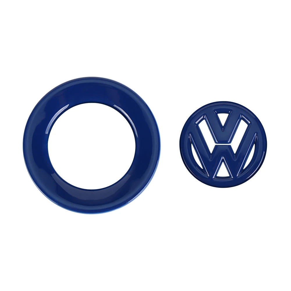 ABS Car Steering Wheel Emblem Badge Sticker for Volkswagen Polo Sharan Golf Scirocco Touran Touareg Tcross Tiguan B6 Accessories