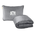 Outdoor Plane Blanket Travel Blanket Two-in-one Convenient Folding Storage Nap Blanket Flannel Lunch Blanket