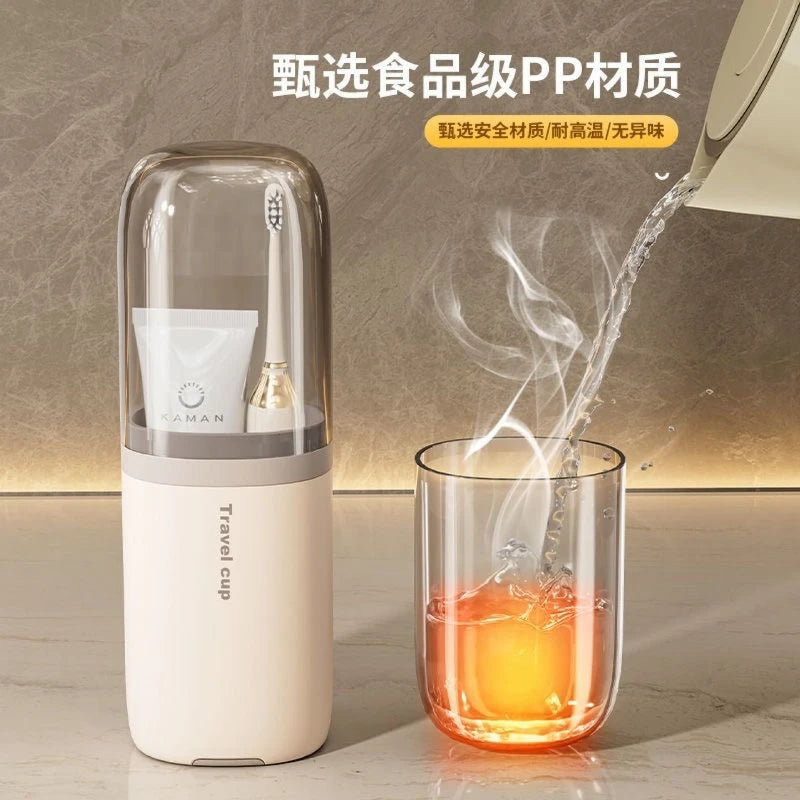 Toothbrush Travel Containers Transparent Portable Toothbrush Case Outdoor/business Trip/travel Acessories