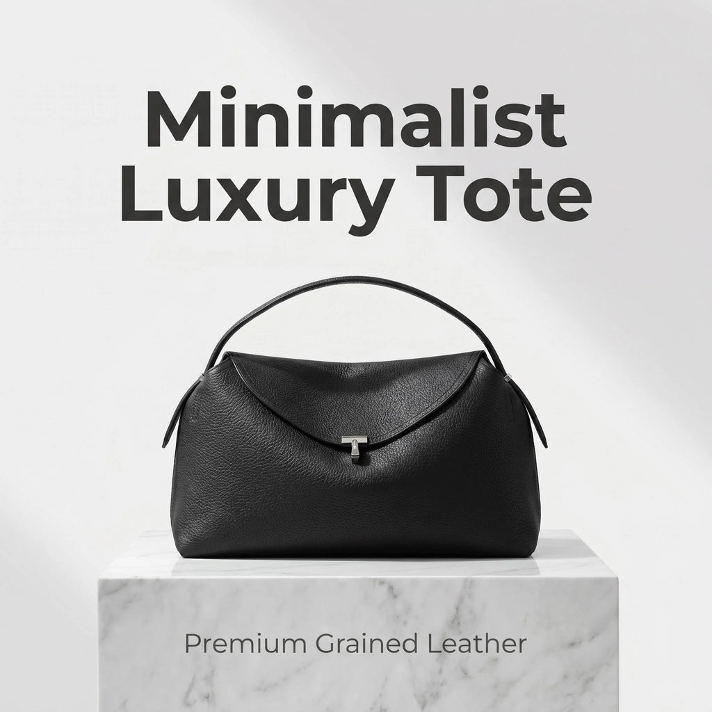 Luxury Soft Business Shoulder Bag, Featuring Adjustable Shoulder Strap, Detachable Waist Belt and Cotton Lining - Available in Dark Color Options