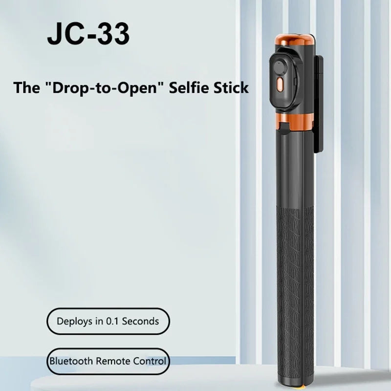 Portable Selfie Stick 360° Rotatable Tripod with Dual Beauty Fill Lights Scalable 1.7m Wireless Bluetooth Remote Phone Holder