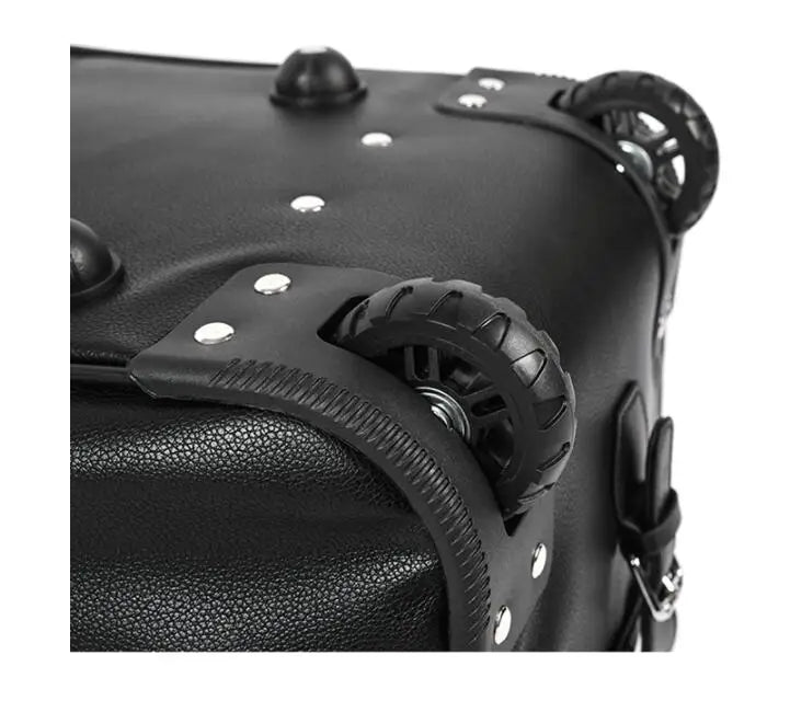 Women Travel Trolley Bag Travel Wheeled handbag 20 Inch 22 Inch PU leather travel luggage bag with wheels Carry on hand luggage