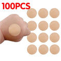 10-100Pcs Mini Round Band Aid Skin Color Wound Dressing Plaster First Aid Patch Breathable Waterproof Adhesive Bandages Tape
