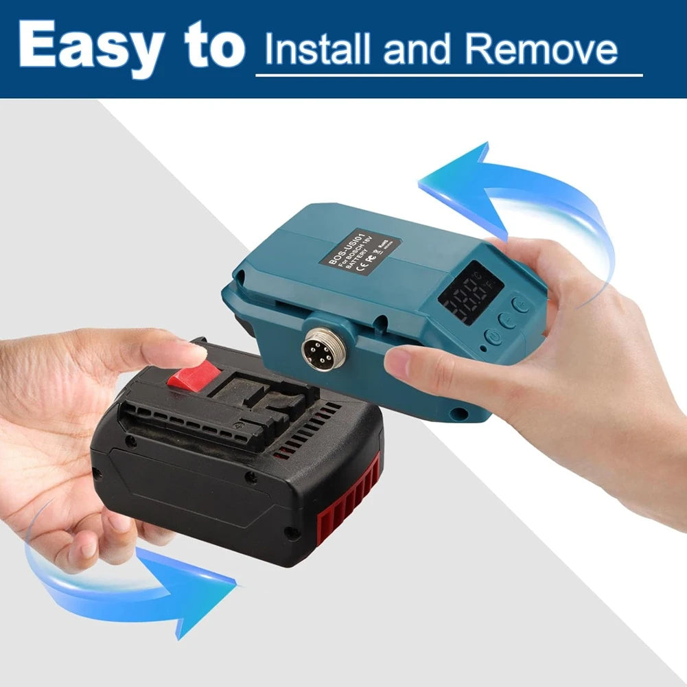 L33A_Battery Soldering Iron for Bosch Professional 18 V System GBA Battery,60W Cordless Soldering Iron Adjustable Temperature
