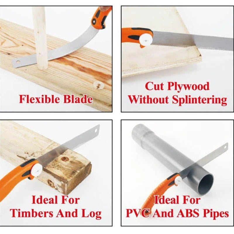 Hand Pull Blade Replacement 225P Flexible Fine-toothed Woodworking Household