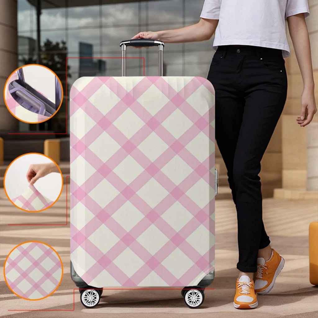 Luggage Cover Protector Elastic Waterproof Dustproof For 18-32 Inch Suitcase Travel Accessories