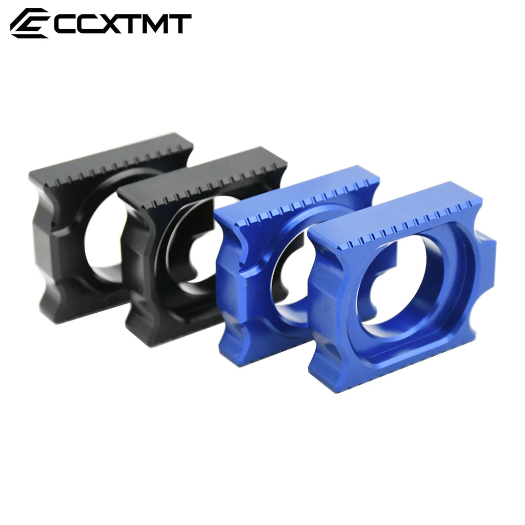 Motorcycle CNC Aluminum Axle Block Rear Chain Adjuster For Yamaha YZ250F 2009-2023 YZ450F 2010-2020 2021 2023 Universal Parts