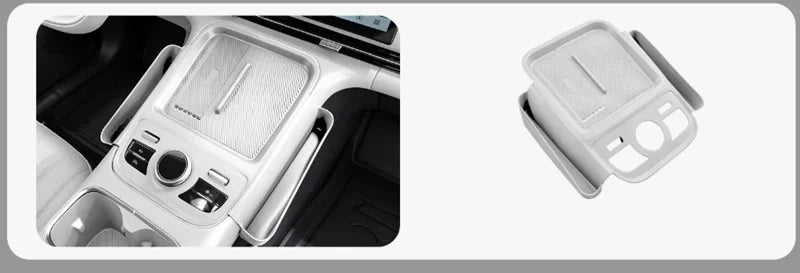 for Geely Starray 7 EM-i 2025 2026 Central Wireless Charging Pad Storage Box Mat Phone Protective Liner Car Interior Accessories