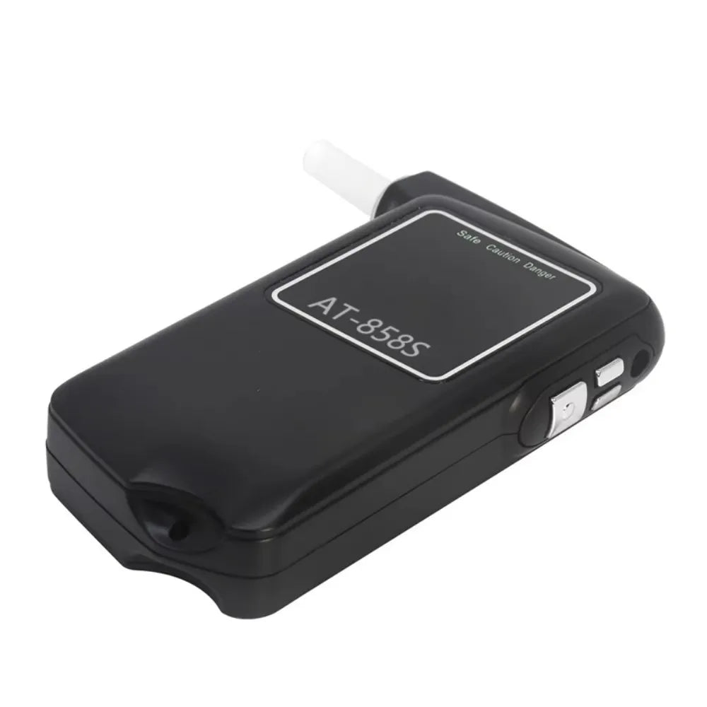 GREENWON High Accuracy Breath Alcohol Tester Breathalyzer AT858S Breathalyser Meter Free Extra 10Pieces Mouthpieces