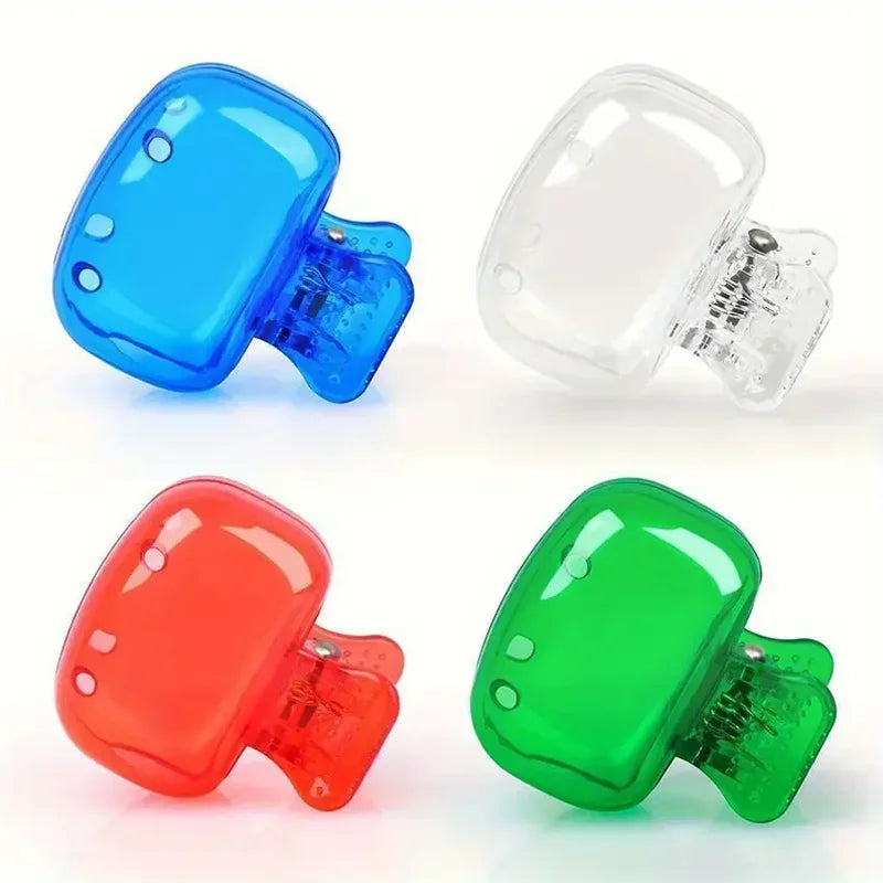 1/4PCS Toothbrush Storage Clip Travel Essential Toothbrush Protective Cover Portable Toothbrush Case