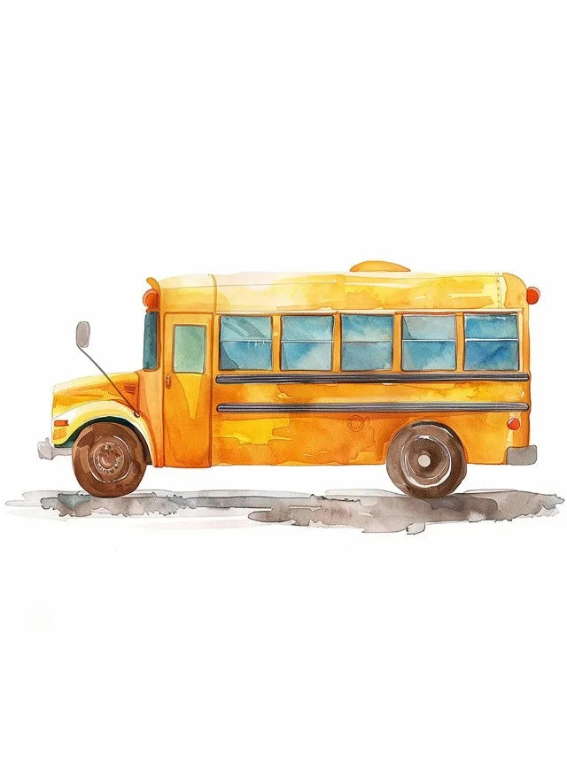 Helicopter Fire Truck Tractor  Airplane Rocket Canvas Painting Poster Nordic Wall Art Picture Kids Room Nursery Home Decor