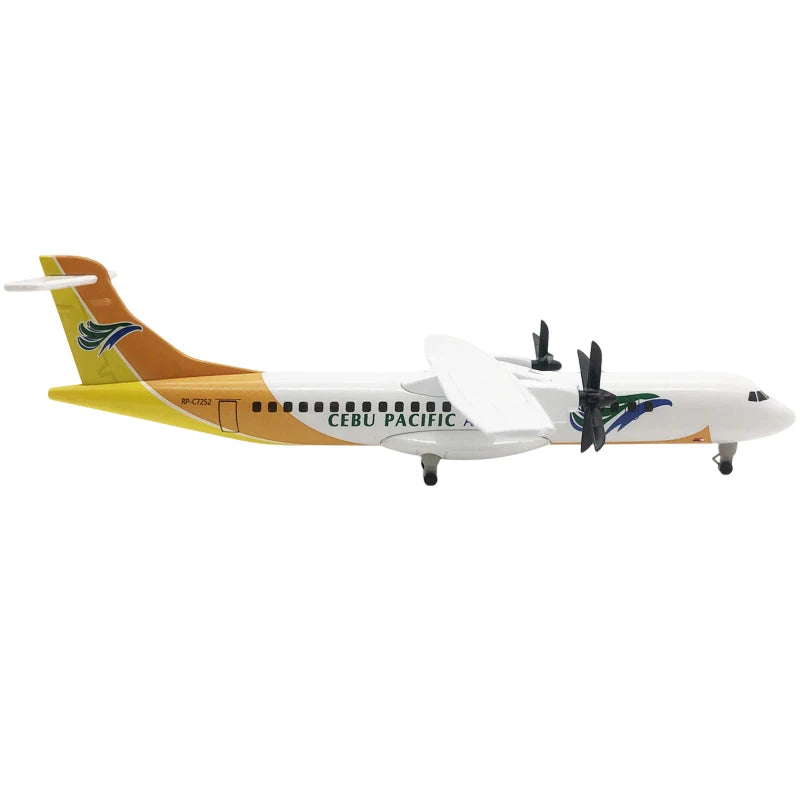 1Pc 20cm ATR Plane Airplane Model Aircraft Diecast Metal  Alloy Collection Gift Children Toy Home Decor