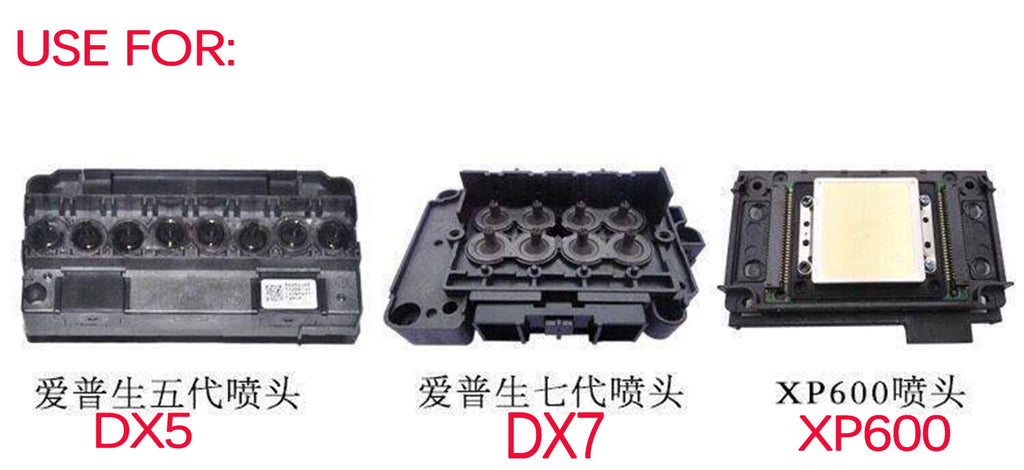 20PCS XP600 DX5 DX7 Printhead Wiper Blade, Large Rubber Ink Scraper for Outdoor Eco Solvent Printer, Nozzle Cleaning Wiper