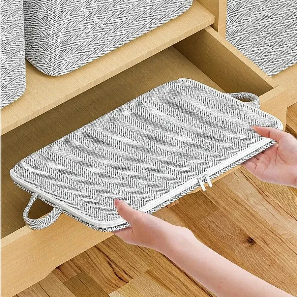 1/2 pcs Household Clothing Storage Bag Non-woven Material, Closet Wardrobe Organizer Can Be Used For Home organization and stora