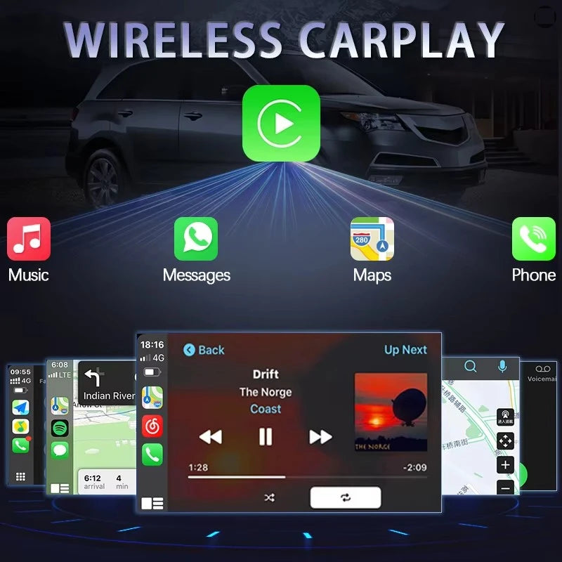 Wireless Carplay Android Auto module for audi A3 S3 RS3 8V 2014-2018 Camera interface box Mirror Link AirPlay Plug and Play