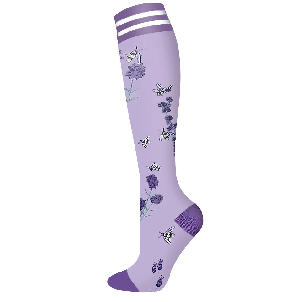 Men Women Compression Sock for Leggings Breathable Running Pressure Soccer Adult Edition Network Pressure Nurse Socks