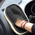 Chenille Car Wash Gloves Microfiber Wipe Car Sponge Scratch Free Car Wash Cleaning Coral Velvet Double-Sided Car Cleaning Tool