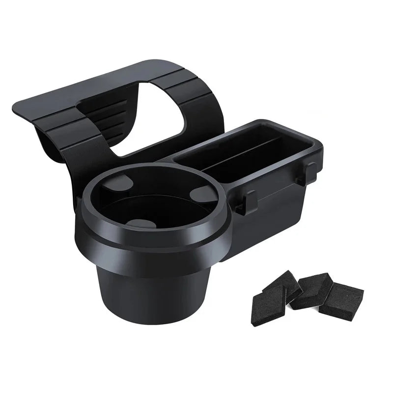 New【Car Cup Stand Phone Holder Mount Tray Side Door Window Storage Pocket Hanging Storage Rack With Auto Interior Accessories】