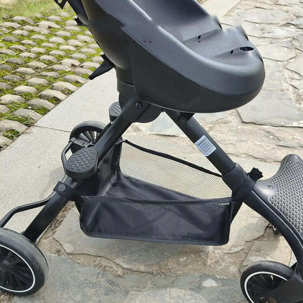 Diaper Bag Diaper Holder Trolley Storage Bag Mesh Storage Basket Baby Stroller Bag Hanging Storage Bag Bottle Storage Bag