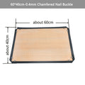 1Pc Silicone Baking Mat with Button Non-Stick Reusable Heat Resistant Pastry Mat Leak Proof Cookie Sheet for Oven Baking Supply