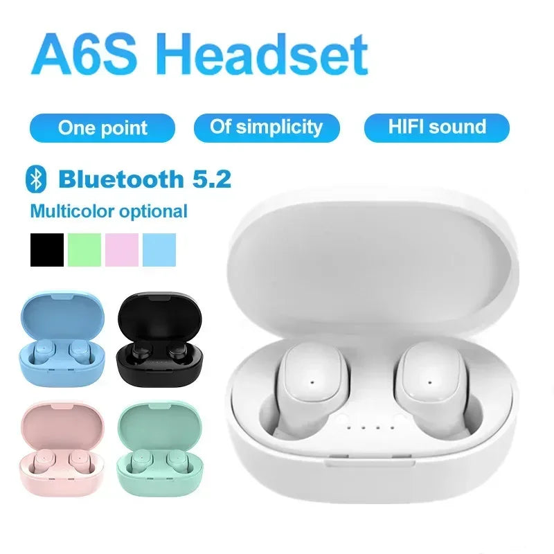 TWS Wireless Headphones Fone Bluetooth Earphones Smart Bluetooth Headsets Integrate Voice Assistants for Hands-free Daily Tasks