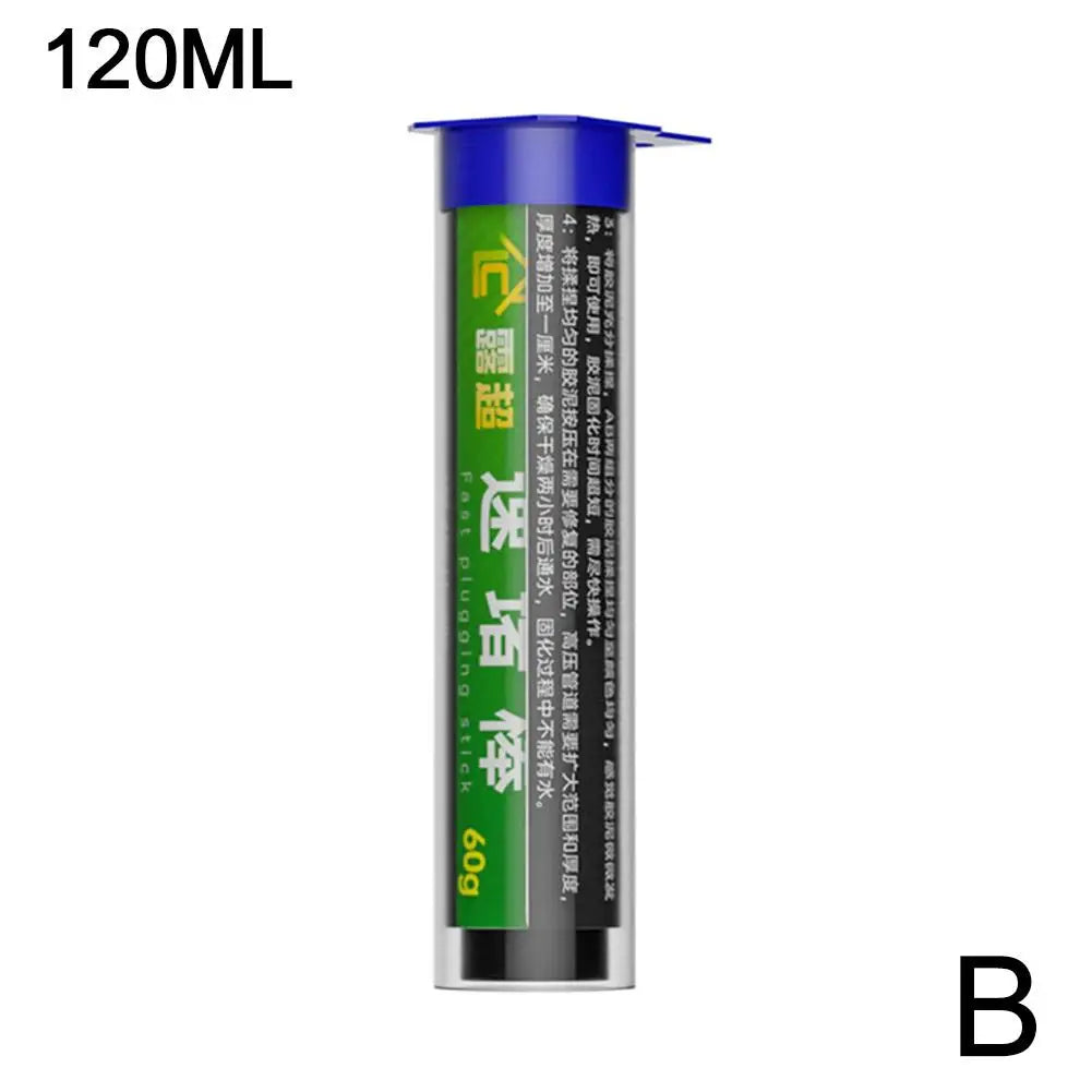 120ml Metal Filler Putty Epoxy Putty Sticks Permanent Quick Leak Repair Epoxy Putty Repair Mounting Sealant Epoxy Adhesive Glue