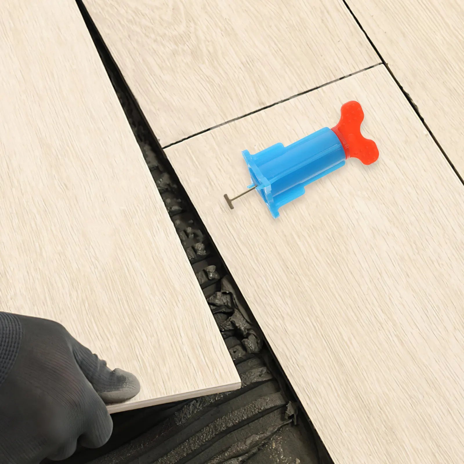 20Pcs Tile Leveling System Tile Leveler Locator Cross Shaped Square Tool for Wall Floor Tiles Quick Positioning Time Saving DIY