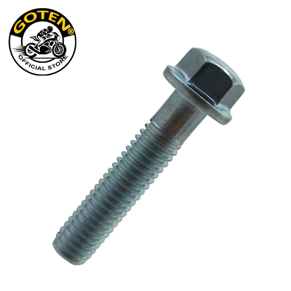 Goten Flanged Hex Bolt M6 x 28mm For Pit Dirt Bike ATV Quad Go kart Engine