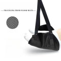 Airplane Footrest with Adjustable Strap, Portable Hammock Leg Rest, Perfect Travel Accessories