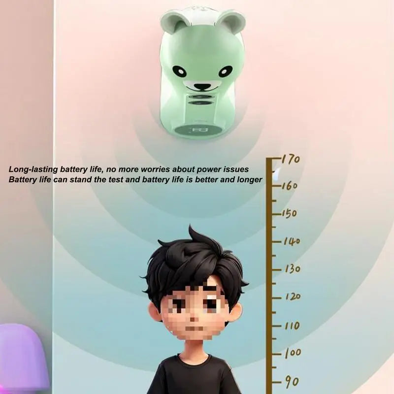 Precision Measuring Device Adults Kids Stadiometer Digital Ultrasonic Height Measuring Ruler Household Instrument Accessories