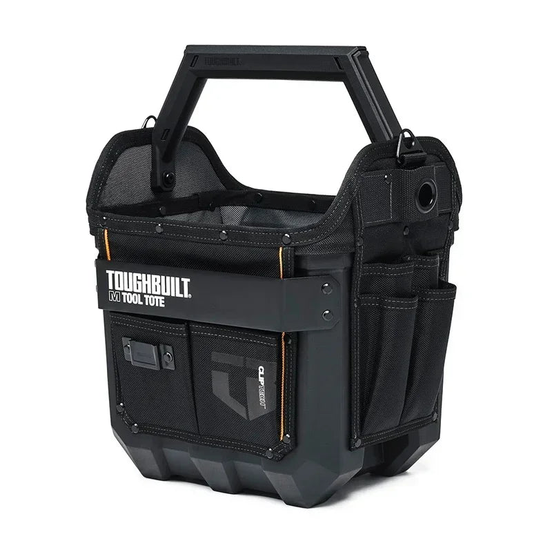 TOUGHBUILT TB-CT-82-12 12 inch hard bottomed tool bag is sturdy, easy to use, portable, and multi storage expert level
