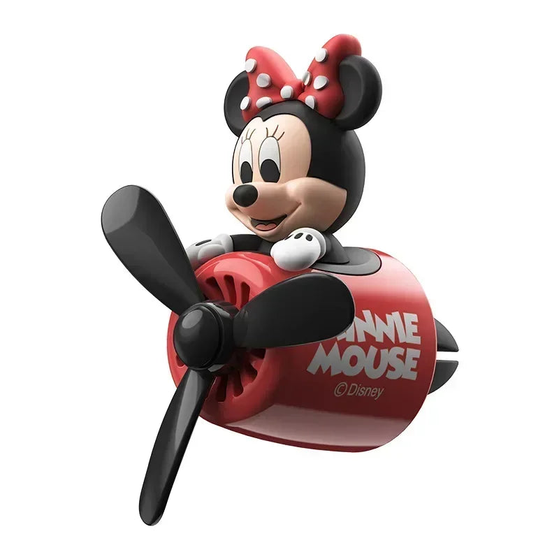 Cartoon Stitch Lotso Mickey Winnie the Pooh Car Air Freshener Perfume Diffuser Auto Accessory Fragrance Car Ornaments