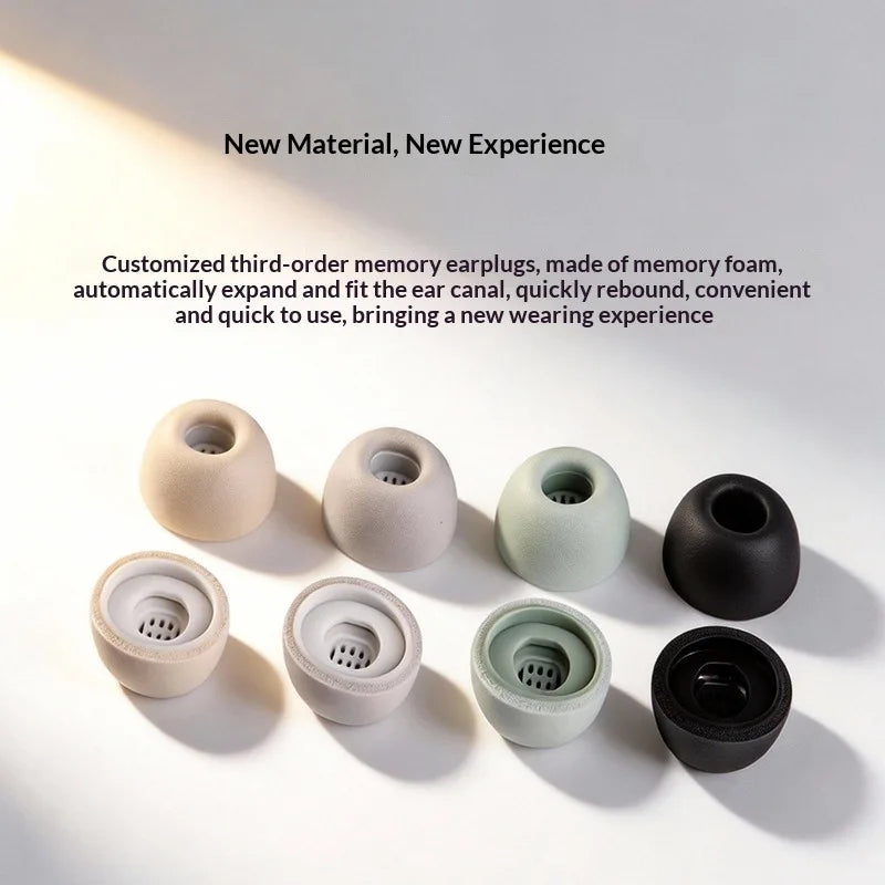 Memory Foam Ear Tips for Huawei FreeBuds Pro 5/ Pro 4 / Pro 3 / Pro 2 Wireless Bluetooth Earphone Case Earbuds Silicone Ear Cap