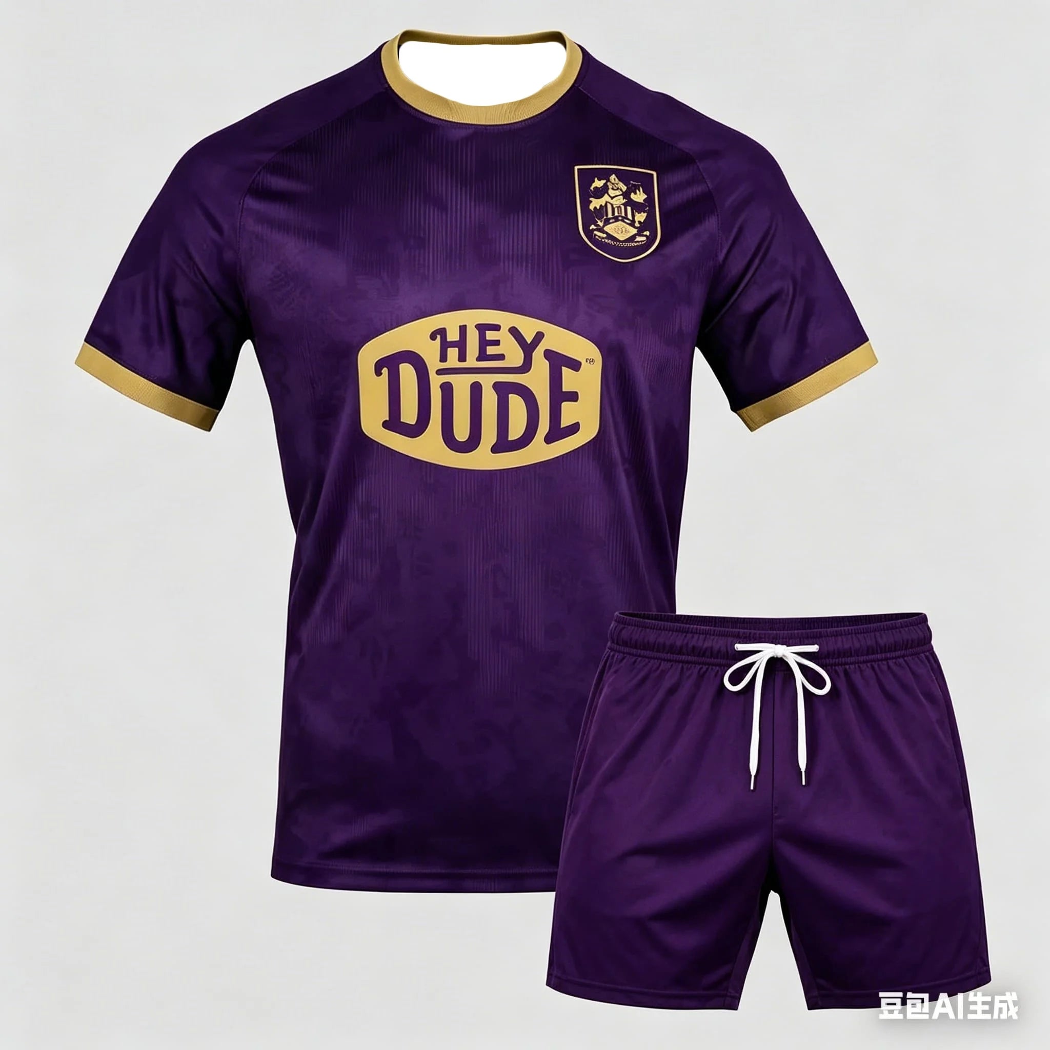 Huddersfield Town FC Home and Away Footbool Jersey T-shirt Set Comfortbale Breathable T-shirt Set Adult Beachwear Surfing Suit
