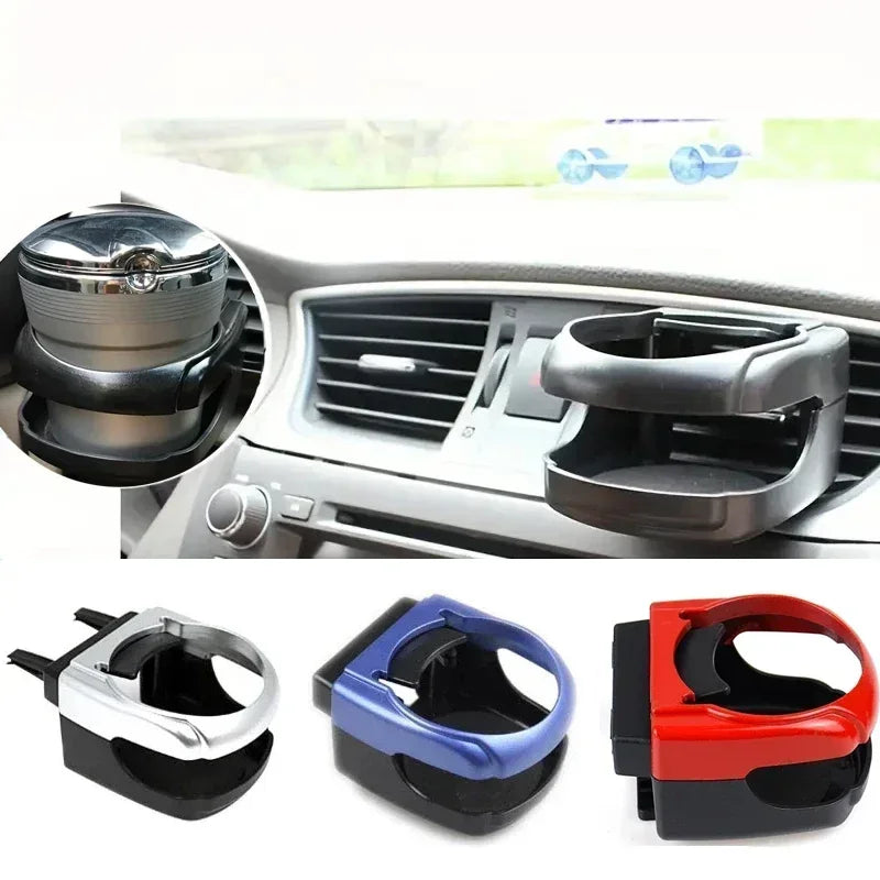Car Water Drinking Bottle Insert Holder Bracket Outlet Air Vent Mount Vehicle Cup Stand Bracket Car Vents Cup Rack