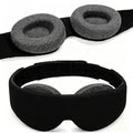 3D Sleep Mask 100% Light Blocking Eye Patch Zero Eye Pressure Blindfold for Travel Office Napping Meditation Shift Work