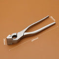 JUSTINLAU Handmade Leather Pliers Stainless Steel Labor Saving Leather Pliers  Leather Making  Trimming and Shaping Tool Set