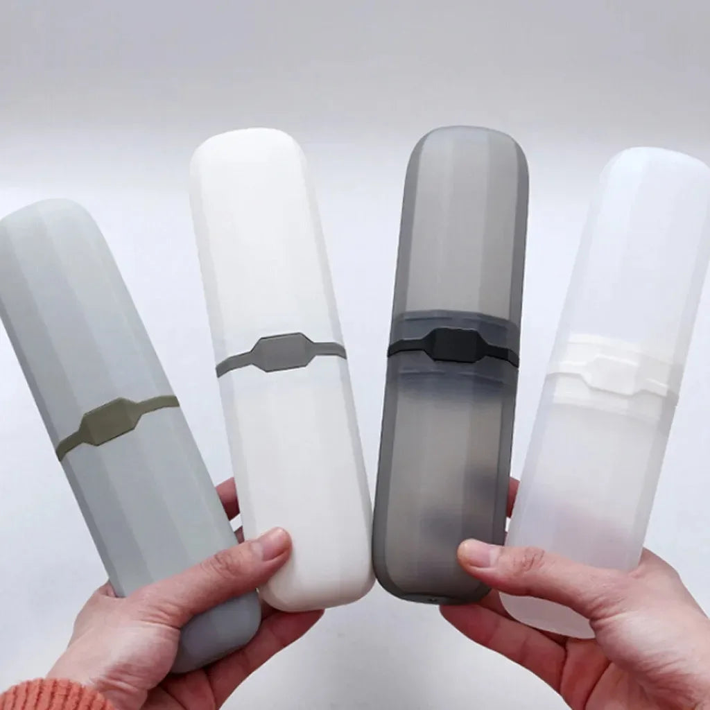 Portable Toothbrush Protect Holder Plastic Travel Camping Toothbrush Storage Box Cover Tooth Brushes Tube Cover Case Accessory