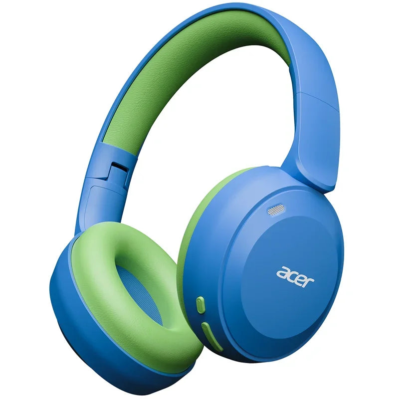 Acer Kids Bluetooth 6.0 Headphones with Built-in Mic 85/94dB Volume Limited Lightweight Over-Ear Wireless Headphones for Kids