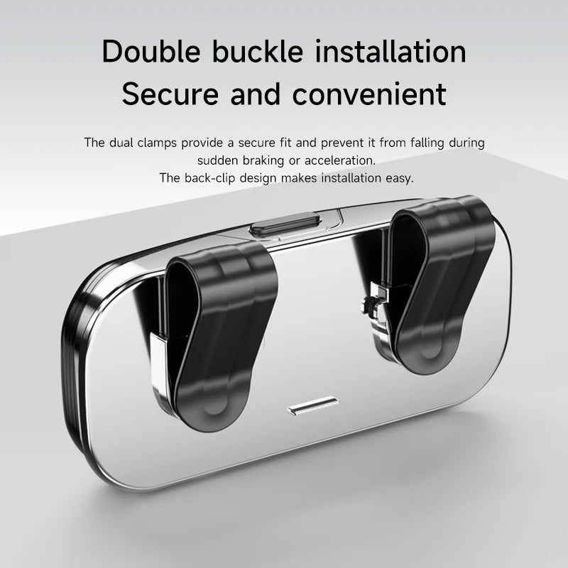 1pc car sunshade, glasses clip, ticket box, multifunctional storage glasses box, scratch resistant glasses storage box