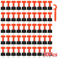 50Pcs Reusable Floor Tile Leveling System Clips Spacers Adjustable Thickened Floor Gap Clips Tile Spacers