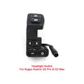 Original Headlight Switch For Kukirin G2 Pro G2 Max Electric Scooter Kugoo Turn Signal Switch Skateboard Horn Button Parts