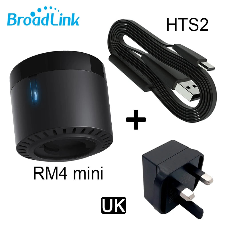BroadLink RM4 Mini Universal IR Remote Control Switch Wifi Smart Wireless Bluetooth Controller HTS2 Sensor For Alexa Google Home